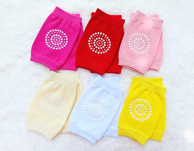 Toptim Toddler Knee Pads Unisex Baby Anti-Slip Stretch Kneepads for Crawling Non-constricting Legs 6-36M - Image 2